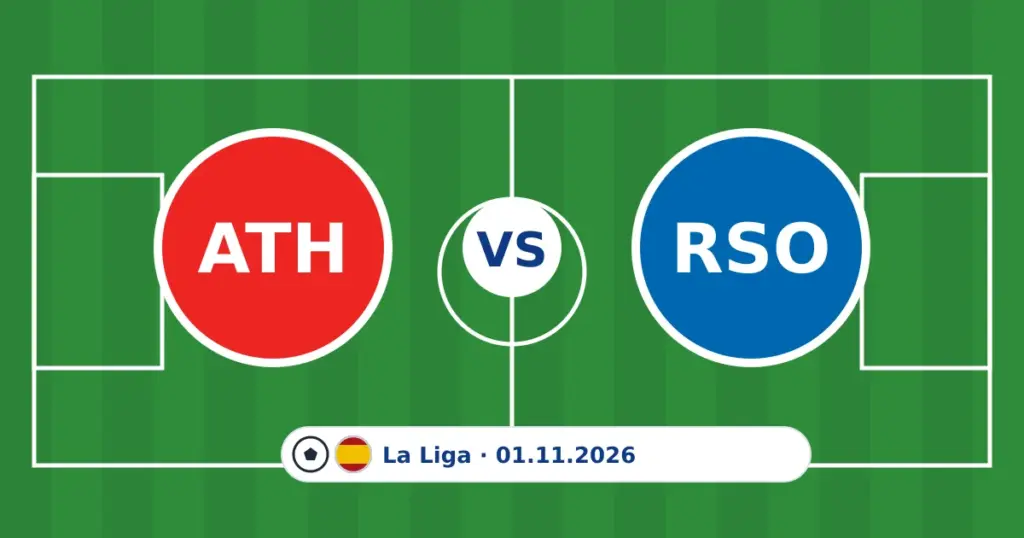 Athletic gegen Real Sociedad: Tipp und Prognose