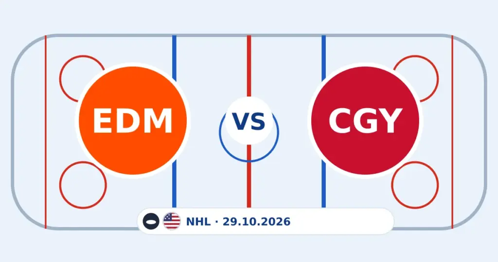 Oilers gegen Flames: Tipp und Prognose